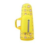F Fityle Suona Bag Suona Case Travel Alla moda Antipioggia Portatile Impermeabile con Maniglia Accessori Borsa per Strumenti Musicali Custodia per Strumenti, Giallo