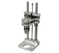F Fityle Supporto Guida per Trapano Verticale, Dimensioni :10 X 10 X 25 Cm, Riduce Le Vibrazioni E Le Deviazioni Durante Le Operazioni, Per La Fabbricazione Di Mobili, Lavori, Posizionamento Di Fori