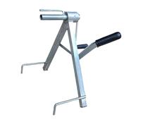 F Fityle Supporto per avvolgitubo per Tubo Flessibile dell'Acqua, Robusto, Pieghevole, con manovella Manuale, Strumento di avvolgimento per irrigazione