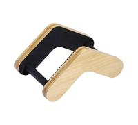 F Fityle Supporto per chitarra in legno, supporto per chitarra, da pavimento portatile, stabile e regolabile, per concerti, M