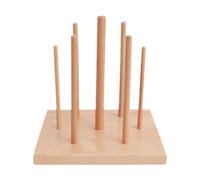 F Fityle Supporto per flauto legno, espositore per flauto dolce, pratico supporto multiuso, rimovibile per soprano, musica domestica