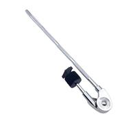 F Fityle Supporto per morsetto per piatto Morsetto per estensione per tamburo Hardware Accessori per batteria Set per batteria in metallo Morsetto per piatto, Asta
