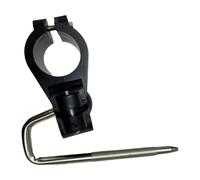 F Fityle Supporto per morsetto per rack per batteria elettronica, asta di collegamento, pratico supporto per clip per tubo per rack per batteria, asta a L per