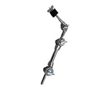 F Fityle Supporto per supporto per piatto Morsetto per estensione per tamburo Morsetto per set di batteria pieghevole Supporto per montaggio a clip per