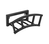 F Fityle Supporto per Tubo da Giardino a Parete, Contiene Tubi da 125 Piedi, Robusto, Versatile e Decorativo, Supporto per Esterni, Prato, terrazza