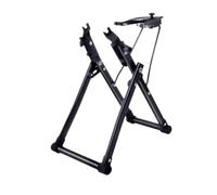 F Fityle Supporto Pieghevole per centrare Le Ruote della Bicicletta, Supporto Professionale e affidabile per la Riparazione di Biciclette, rastrelliera Porta, Nero
