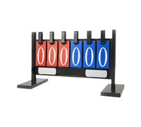 F Fityle Tabellone segnapunti da Tavolo, Riutilizzabile, con cartellino identificativo della, Accessorio Portatile per Basket, pallavolo,