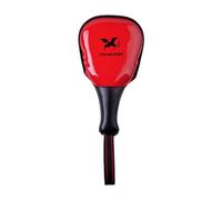 F Fityle Taekwondo Kick Pad Kick Target per Bambini e Adulti con Cuciture rinforzate, Bersaglio per Il Piede, Pad da Boxe, pagaia per calci da Combattimento, Rosso
