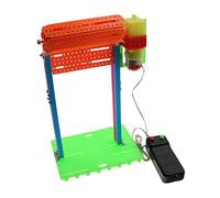 F Fityle Tapparella elettrica Giocattolo educativo Rolling Gate Esperimento Strumento Manuale Sussidi didattici Durevole Stimolare l'immaginazione Stelo