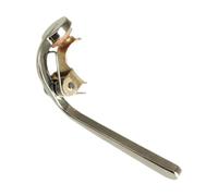F Fityle Tasto dell'acqua trombone Trombone Valvola sputata Gruppo set Valvola a molla professionale con tampone di sughero per accessorio a trombone tenore, Pad Back Legno