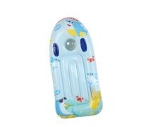 F Fityle Tavola da Surf Gonfiabile con Maniglie, materassino Galleggiante Leggero, Giocattolo Divertente per Bambini, tavola da Surf per Feste estive in, Squalo