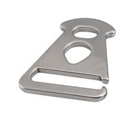 F Fityle Tenditore per Corda Antivento Triangolare, Accessori a 2 Fori, Fibbia di Regolazione per Tenda da Campeggio per attività all'aperto con Zaino in