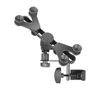 F Fityle Torta di tablet regolabile Guitarra per stadio per supporto musicale portatile non slip orizzontale orizzontale a 360 gradi Ruota