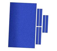 F Fityle Tovaglia da Biliardo, tovaglia da Biliardo, Copertura per Tavolo da Biliardo pretagliata e con sponda per Snooker, L Blue