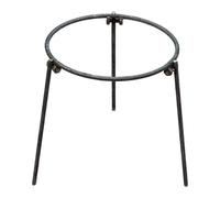 F Fityle Treppiede per falò, Supporto per Fuoco Aperto, Padella Multiuso, Pieghevole, per Campeggio, Barbecue, Barbecue in Giardino, Anello Singolo da 27