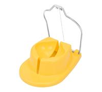 F Fityle Utensile per Tagliare Le Uova sode, utensile per Dividere Le Uova, Gadget Multiuso Giallo, Accessori per pomodori, Fragole, Uso Domestico, Frutta
