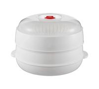 F Fityle Vaporiera per microonde Pentole per microonde Resistenti al calore Contenitore per la cottura a vapore versatile per alimenti Cuocitore per cucinare