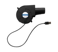 F Fityle Ventilatore USB, Versatile, Compatto, Portatile, Motore efficiente per bracieri, forgia, caminetti, grigliate all'aperto