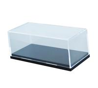 F Fityle Vetrina in Acrilico con Base, Piano di Lavoro, vetrina per Auto Giocattolo pressofuse, espositore da Collezione per Modelli di Auto 1/64, Scarpe,