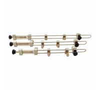 F Fityle Violino in metallo che ripara i morsetti per strumenti strumenti accessori resistenti alla ruggine per incollaggio resistente ai morsetti per violino, Tipo di Tubo