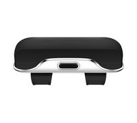 F Fityle Visiera Auto Portaocchiali Custodia Occhiali Clip Organizer PP Resistente Adatto per Uomini Donne in Automobile Camion Viaggio, Nero