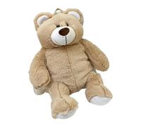 F Fityle Zaino con orsetto di peluche, zainetto per regali di compleanno per, cachi