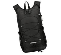 F Fityle Zaino per idratazione che esegue zaino per esterno con cinturini riflettenti pacco zaino da trekking per andare in bicicletta per bici di trekking, Nero
