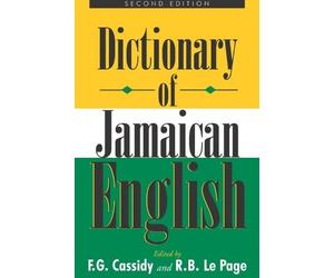 F. G. Cassidy Cassidy F G Dictionary of Jamaican English (Tascabile)