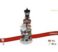 F.G.F. Import Export Linea Zenzero LAMPIONE con Luce 26x10x50, Come Foto, Taglia Unica