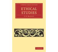 F. H. Bradley Ethical Studies (Tascabile)