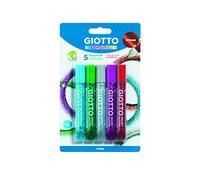 F.I.L.A. SPA- COLLA Glitter BL.5 PZ.545200 Material Escolar, Multicolor, 19 x 11,5 x 10 cm (545200)