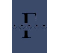 F: Initial Monogram Personal Letter alphabet Journal, 2025 Pantone color of the year, Future dusk, Personalized Lined Notebook For Kids, Boys and ... Soft Cover Diary, 120 Pages, size 6x9 inch.
