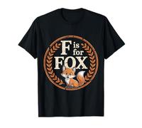 F Is for Fox - Maglietta