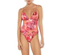 Effek Costume Intero Sbambolato Rosa Donna M