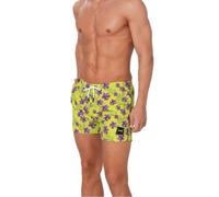 F**K Costume da Bagno Short da Uomo Marchio, Modello FK24-2050, Realizzato in Sintetico. Giallo