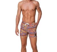 F**K Costume da Bagno Uomo FK24-2030X04 Multicolore