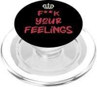 F#%K I tuoi sentimenti Citazione motivazione PopSockets PopGrip per MagSafe