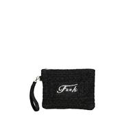 Pochette in rafia F**K
