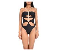 F**k - One-piece - -Swimwear -Donna -Nero -M