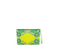 F**K Pochette Da Donna Marchio, Modello FK24-A034, Realizzato In Sintetico. Verde Chiaro Verde