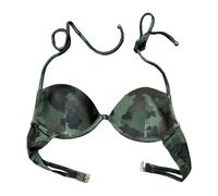 F**k - Top Bikini a Nodo con Laccetti - - Swimwear - Donna - Verde - S