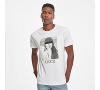 Mister Tee Herren und Jungen T-Shirt F#?KIT Tee, Männer Shirt mit Motiv Front-Print Fuck It, Weiß, Größe XL