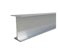 F&L I-Beam in alluminio - lega 6061, guida di supporto strutturale da 91,4 cm per gambe di supporto A/C, progettata per l'approvazione del codice edilizio (approvato dal codice edilizio Miami-dade e