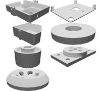 F.Lab DIYbio Centrifuge - Optimized Version with Digispark Control Compatibility