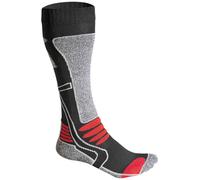 F-Lite Motorbike E200 Calze da donna, nero-grigio-rosso, taglia 39 40 41 42 per donne