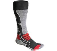 F-Lite Motorcycle, calze lunghe 39-42 EU male Nero/Grigio/Rosso