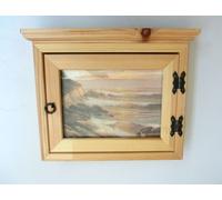 F.LLI CABRINI - PORTA CHIAVI NATURALE CON DECORAZIONE ORIZZONTALE