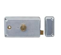 Facchinetti 60mm serratura zincata destra per portoncino da applicare