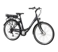 F.lli Schiano E-Moon, Bici Elettrica da Città 26 Inches per Adulti, 36V 14.5Ah Batteria Rimovibile, Motore 250W 40Nm, City Ebike, Nero