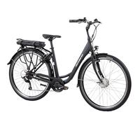 F.lli Schiano E-Moon, Bici Elettrica da Città 28 Inches per Adulti, 36V 14.5Ah Batteria Rimovibile, Motore 250W 40Nm, City Ebike, Nero